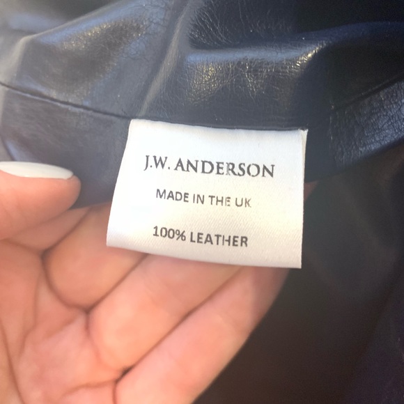 J. W. ANDERSON Leather Mini Skirt Sz 6 - Picture 4 of 4